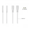 Kabelmeister Euro Extension Cable C8 Socket to C7 Plug 0.2m Black