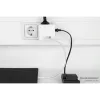 KABELMEISTER Power Strip Cube z 3 gniazdami Schutzkontakt, USB-C 20W PD 3.0 i USB-A 18W, 1.5m, Biały