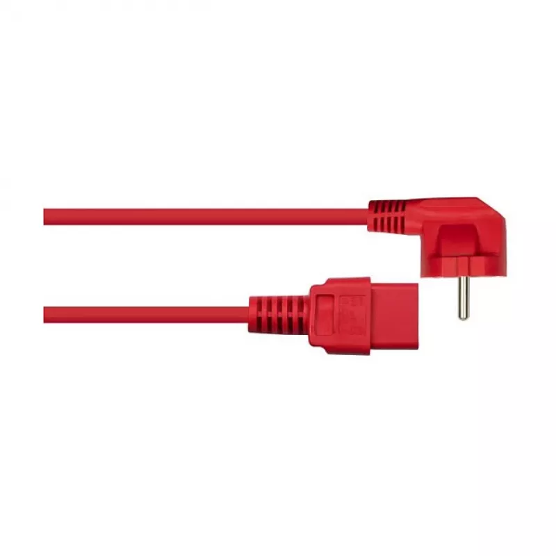 KABELMEISTER SK0190-R018 Kabel zasilający Schuko do IEC C13 1,8m czarny