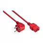 KABELMEISTER SK0190-R018 Kabel zasilający Schuko do IEC C13 1,8m czarny