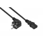 KABELMEISTER SK1430-S050 Przedłużacz zimnego urządzenia C14 do C13, 5 m, czarny, 1,00 mm²