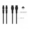 Kabelmeister SK6505-S018 Przewód zasilający AC - wtyczka włoska typu I do IEC C5, czarny, 1,8 m