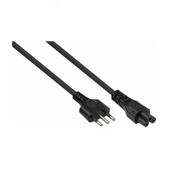 Kabelmeister SK6505-S018 Przewód zasilający AC - wtyczka włoska typu I do IEC C5, czarny, 1,8 m