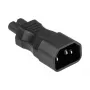 KABELMEISTER SKA-1470S IEC C14 do C7 Power Adapter – 250 V / 2.5 A, Czarny