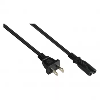 Kabelmeister Kabel zasilający US Type A do C7 UL 5m czarny
