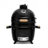 KAMADO BONO MINIMO 15 (40CM) Kamado Grill Ceramiczny, 33 cm Ruszt, Błyszcząca Czerń