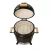 KAMADO BONO MINIMO 15 (40CM) Kamado Grill Ceramiczny, 33 cm Ruszt, Błyszcząca Czerń