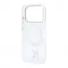 Karl Lagerfeld IML Ring Stand 360 Kameo Metal MagSafe etui do iPhone 18 Pro / 17 Pro - Przezroczyste