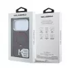 Karl Lagerfeld IML Ring Stand 360 Kameo Metal MagSafe etui do iPhone 18 Pro Max / 17 Pro Max Burgund