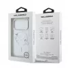 Karl Lagerfeld iPhone 15 Pro MagSafe twarda obudowa przezroczysta z logo Karl Script