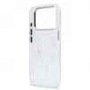 Karl Lagerfeld iPhone 15 Pro MagSafe twarda obudowa przezroczysta z logo Karl Script