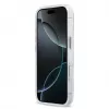Karl Lagerfeld iPhone 15 Pro MagSafe twarda obudowa przezroczysta z logo Karl Script