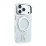 Karl Lagerfeld iPhone 18 Pro Max / 17 Pro Max MagSafe IML Ring Stand 360 Kameo Metal Transparent Case