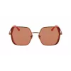 Okulary przeciwsłoneczne damskie KARL LAGERFELD KL340S-800 - czarna oprawka acetatowa, szare soczewki poliwęglanowe, 56mm