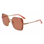 Okulary przeciwsłoneczne damskie KARL LAGERFELD KL340S-800 - czarna oprawka acetatowa, szare soczewki poliwęglanowe, 56mm