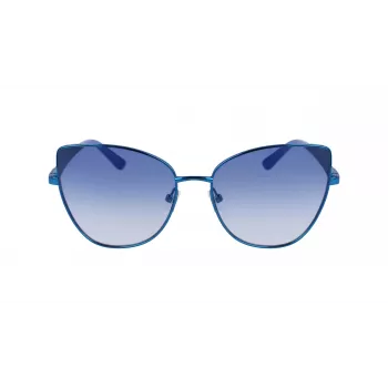 KARL LAGERFELD KL341S-400 Damskie okulary przeciwsłoneczne Butterfly Blue Gradient 56mm