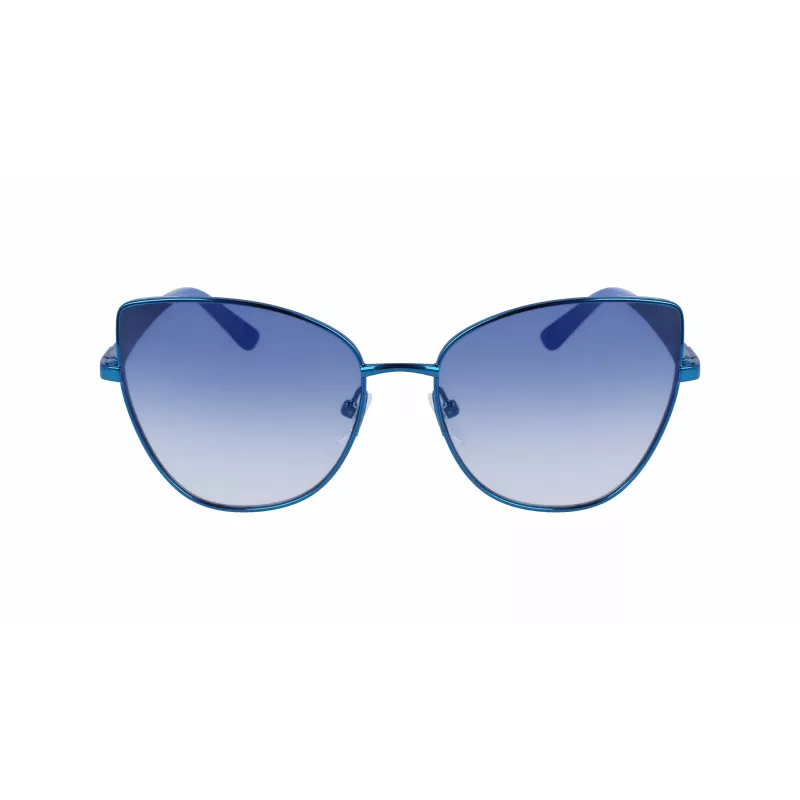 KARL LAGERFELD KL341S-400 Damskie okulary przeciwsłoneczne Butterfly Blue Gradient 56mm