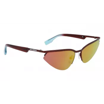 KARL LAGERFELD KL352S Okulary przeciwsłoneczne Unisex Czarna oprawka Szare szkła 61/17/140 mm