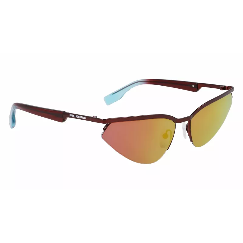 KARL LAGERFELD KL352S Okulary przeciwsłoneczne Unisex Czarna oprawka Szare szkła 61/17/140 mm