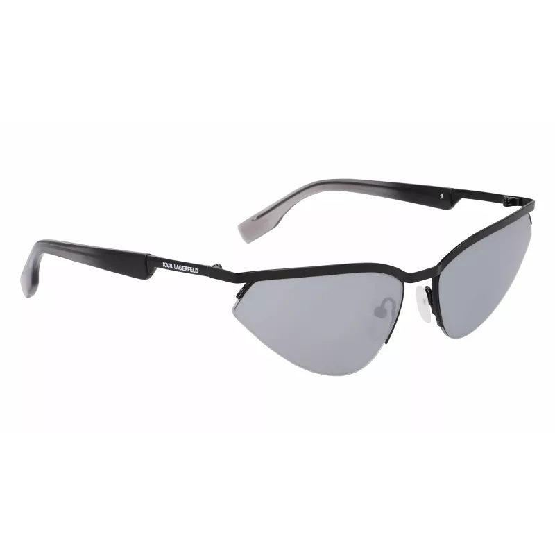 KARL LAGERFELD KL352S Okulary przeciwsłoneczne Unisex Czarny/Szary 61mm