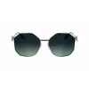 KARL LAGERFELD KL358S-041 Okulary przeciwsłoneczne damskie - czarna oprawka, szare szkła, 57 mm
