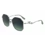 KARL LAGERFELD KL358S-041 Okulary przeciwsłoneczne damskie - czarna oprawka, szare szkła, 57 mm