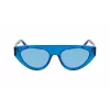 KARL LAGERFELD KL6043S-424 Damskie okulary przeciwsłoneczne Cat Eye Havana Brązowy Gradient 52mm