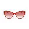 KARL LAGERFELD KL6069S-805 Okulary przeciwsłoneczne damskie Havana Square Acetate 54mm