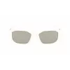 KARL LAGERFELD KL6085S-105 Damskie kwadratowe okulary przeciwsłoneczne z acetatu Czarny/Szary 55/18/140 mm