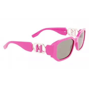 KARL LAGERFELD KL6085S-525 Okulary przeciwsłoneczne damskie Havana Brązowy Gradient 55mm