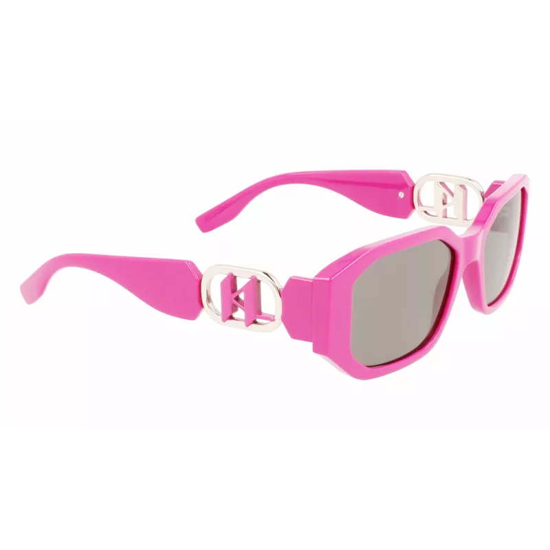 KARL LAGERFELD KL6085S-525 Okulary przeciwsłoneczne damskie Havana Brązowy Gradient 55mm