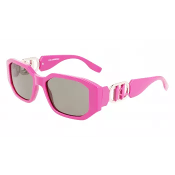 KARL LAGERFELD KL6085S-525 Okulary przeciwsłoneczne damskie Havana Brązowy Gradient 55mm