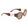 KARL LAGERFELD KL6086S-240 Okulary przeciwsłoneczne damskie Havana Brązowy Gradient 54mm
