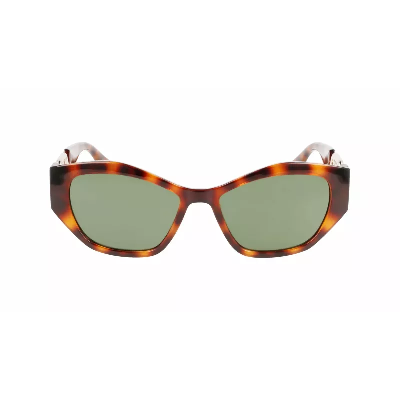 KARL LAGERFELD KL6086S-240 Okulary przeciwsłoneczne damskie Havana Brązowy Gradient 54mm