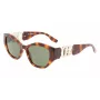 KARL LAGERFELD KL6086S-240 Okulary przeciwsłoneczne damskie Havana Brązowy Gradient 54mm