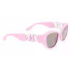 KARL LAGERFELD KL6086S-525 Damskie okulary przeciwsłoneczne Motylkowe Havana Brązowy Gradient 54mm