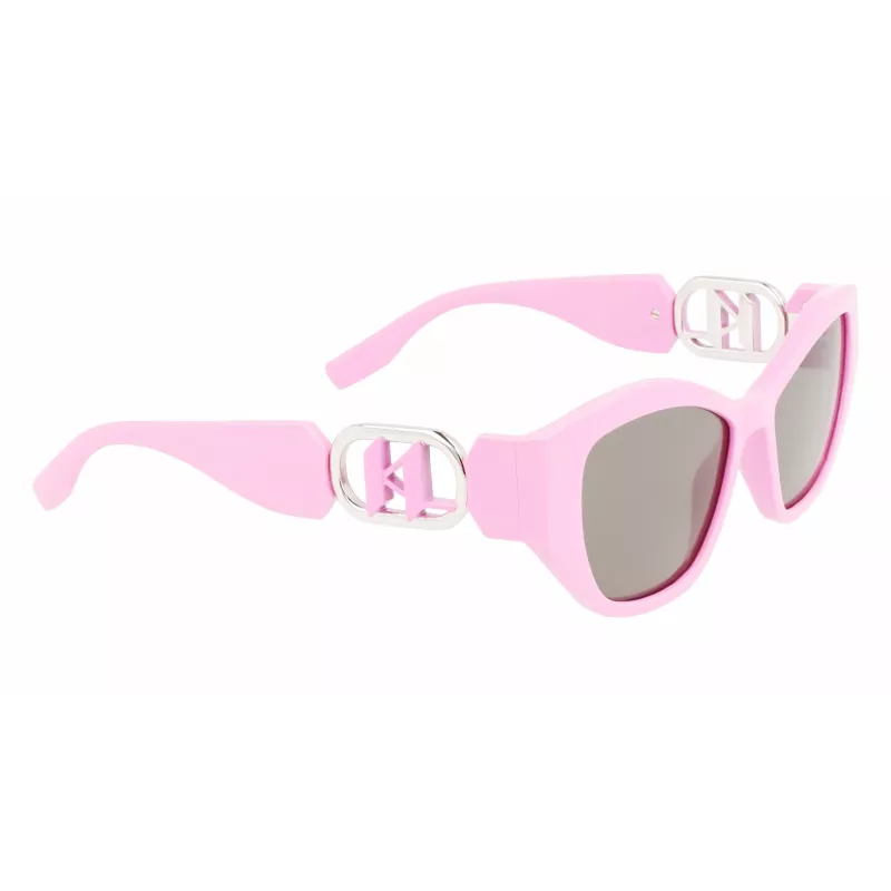 KARL LAGERFELD KL6086S-525 Damskie okulary przeciwsłoneczne Motylkowe Havana Brązowy Gradient 54mm