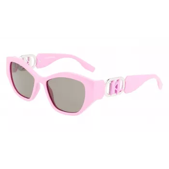 KARL LAGERFELD KL6086S-525 Damskie okulary przeciwsłoneczne Motylkowe Havana Brązowy Gradient 54mm