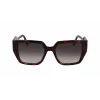 Okulary przeciwsłoneczne KARL LAGERFELD KL6098S-240 dla kobiet, Havana Brown Gradient 52mm
