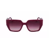KARL LAGERFELD KL6098S-501 Damskie kwadratowe okulary przeciwsłoneczne z acetatu 52mm