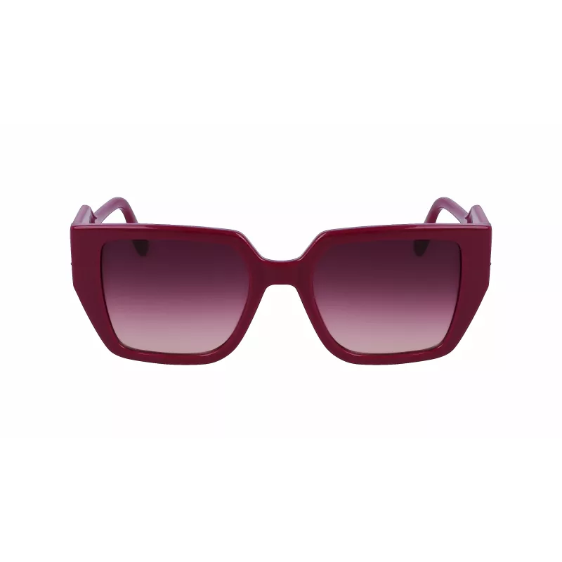 KARL LAGERFELD KL6098S-501 Damskie kwadratowe okulary przeciwsłoneczne z acetatu 52mm