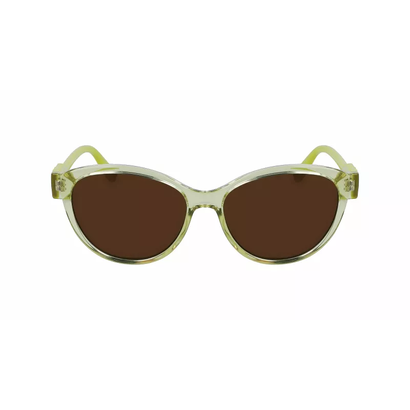 KARL LAGERFELD KL6099S-703 Okulary przeciwsłoneczne damskie Havana Brown oprawka acetatowa brązowe soczewki gradientowe 54/15/140 mm