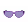 KARL LAGERFELD KL6100S-516 Okulary przeciwsłoneczne damskie - Oprawka acetatowa, szare soczewki, 54mm