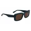 KARL LAGERFELD KL6101S-300 Okulary przeciwsłoneczne Unisex 54mm Szare soczewki Czarna oprawka acetatowa UV400
