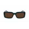 KARL LAGERFELD KL6101S-300 Okulary przeciwsłoneczne Unisex 54mm Szare soczewki Czarna oprawka acetatowa UV400