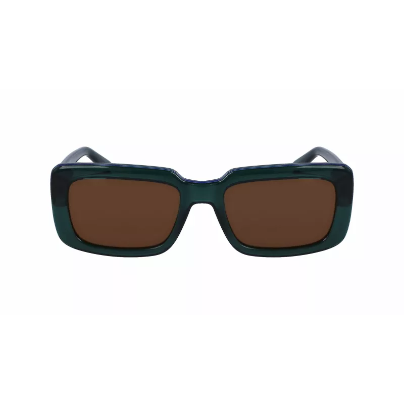 KARL LAGERFELD KL6101S-300 Okulary przeciwsłoneczne Unisex 54mm Szare soczewki Czarna oprawka acetatowa UV400