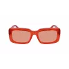 KARL LAGERFELD KL6101S-800 Okulary przeciwsłoneczne Unisex - Czarna oprawka, Szare szkła, 54mm