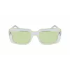 KARL LAGERFELD KL6101S-970 Okulary przeciwsłoneczne Unisex 54/19/140 mm Kwadratowa oprawka acetatowa Soczewki poliwęglanowe UV400