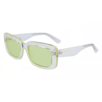 KARL LAGERFELD KL6101S-970 Okulary przeciwsłoneczne Unisex 54/19/140 mm Kwadratowa oprawka acetatowa Soczewki poliwęglanowe UV400