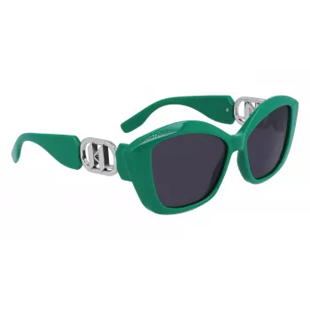 KARL LAGERFELD KL6102S-300 Okulary przeciwsłoneczne damskie Havana 56mm